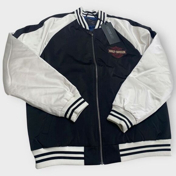 Harley-Davidson Woven Club Crew Casual Jacket Mens size Large New with Tags - Picture 4 of 12